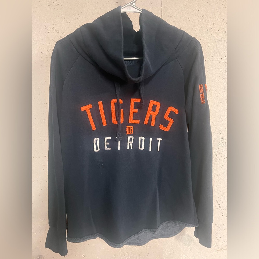 ⚾️🐅🔥Detroit Tigers Hooded Sweatshirt Hoodie EUC MLB